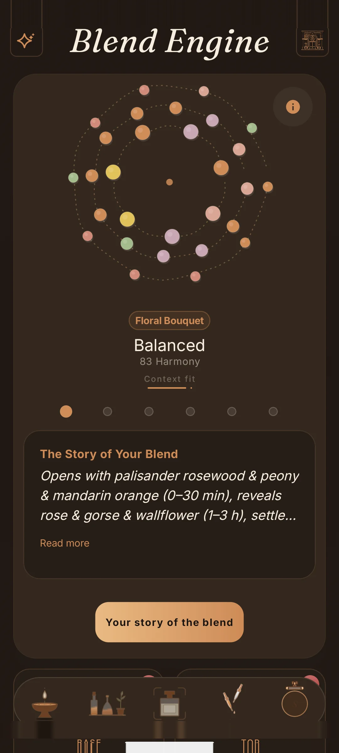 Blend Engine in Scentprint